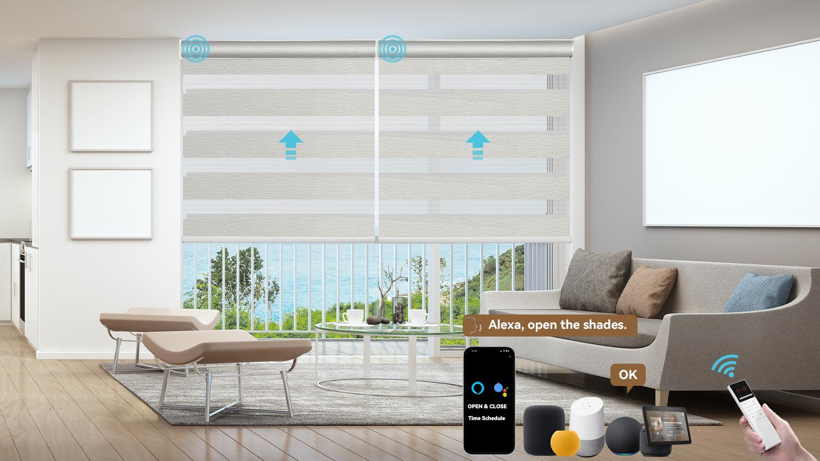 Modern Zebra Blinds