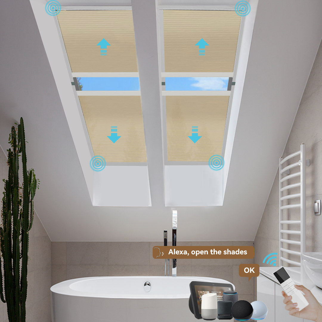 diy skylight shades