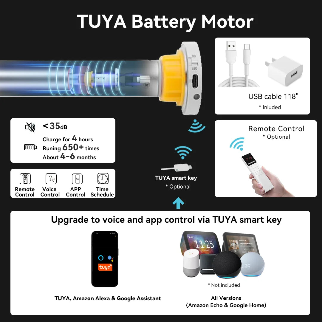 Tuya Battery Motor