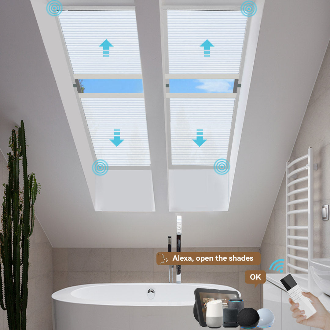 skylight blinds motorized